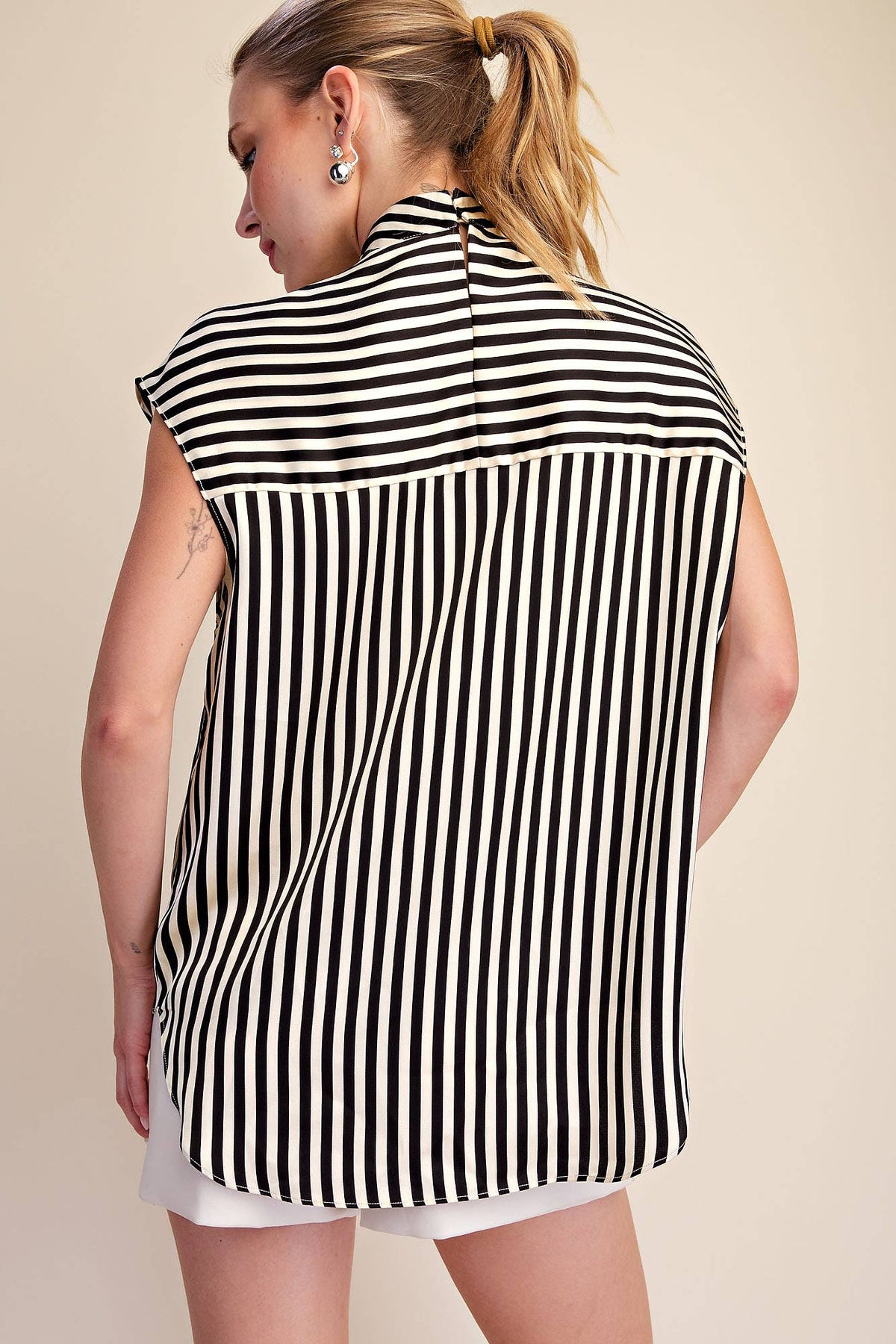 The Monroe Stripe Blouse