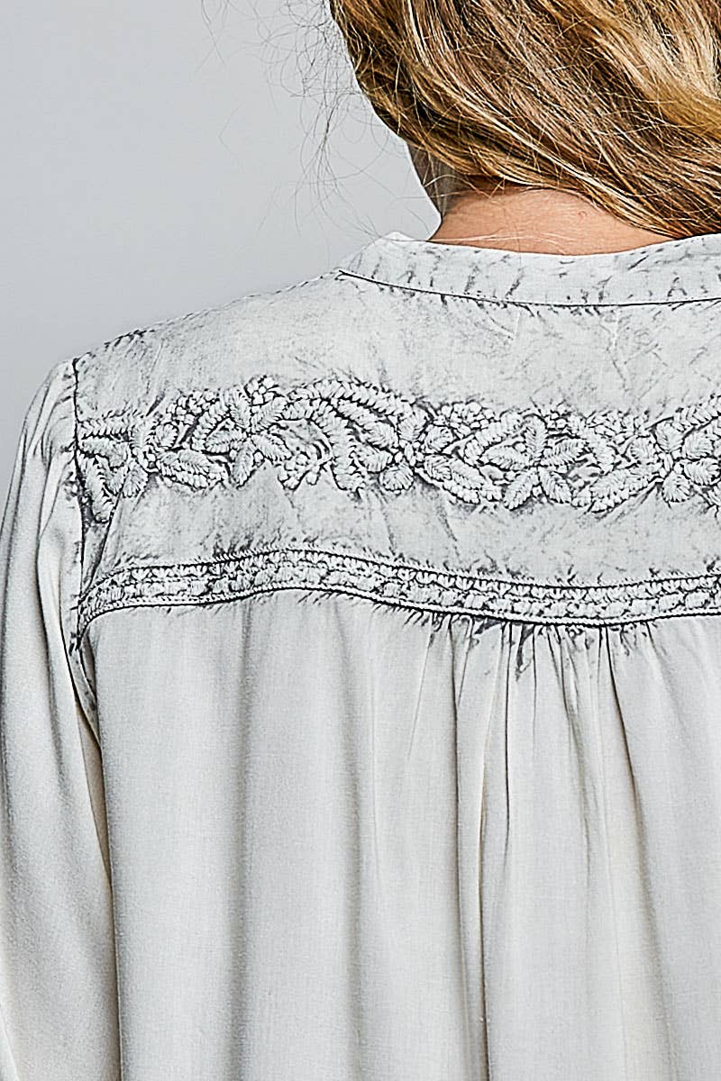 Vintage Washed Kate Button Down