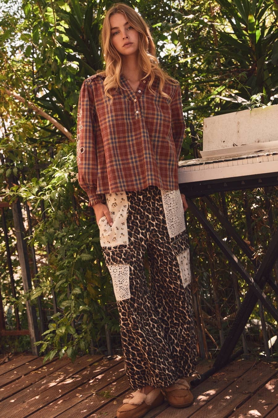 Leopard Bubble Pant