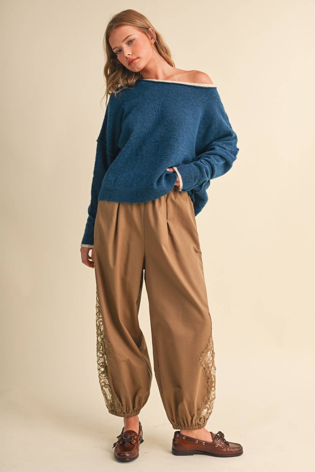 Lace Bubble Pant