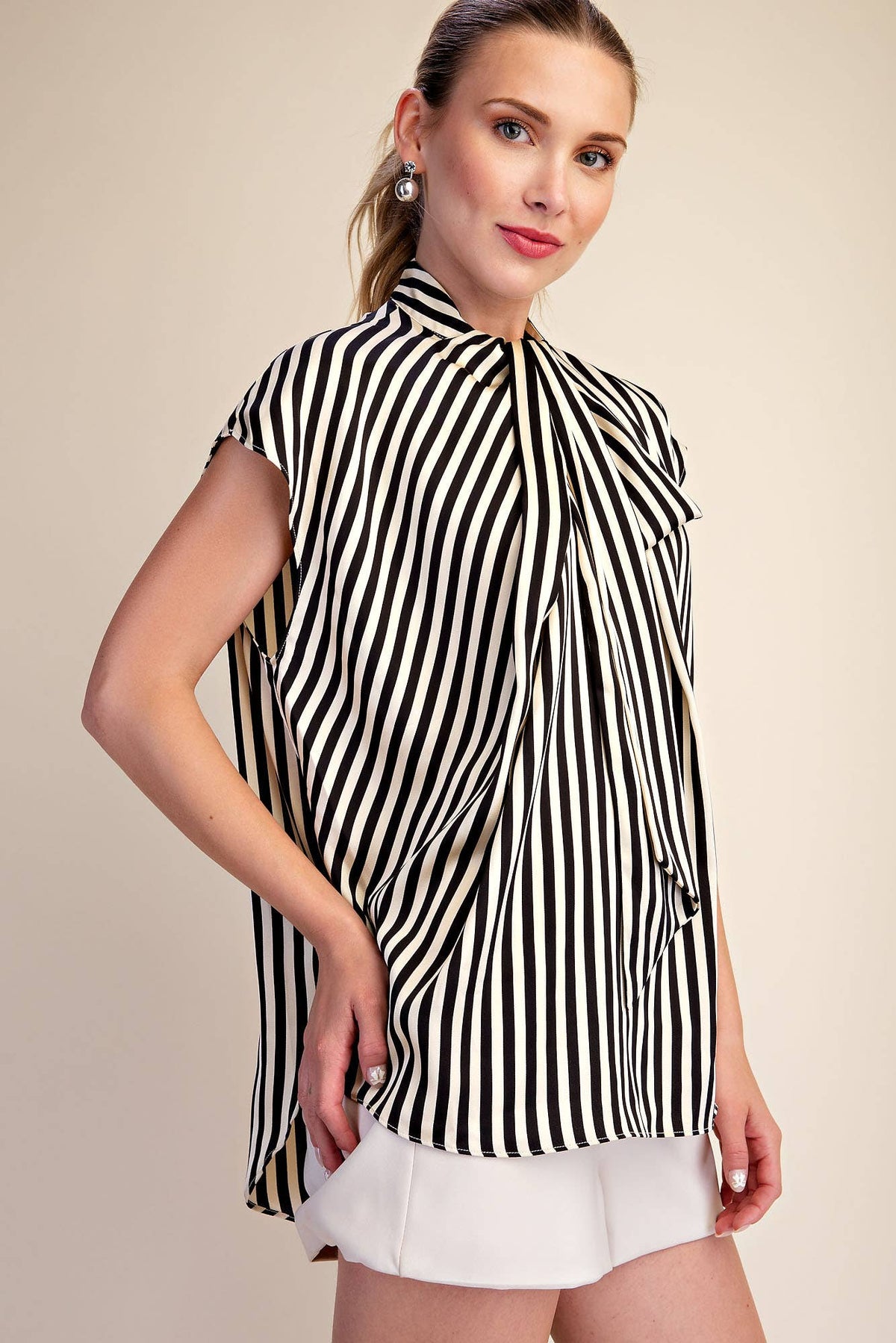 The Monroe Stripe Blouse