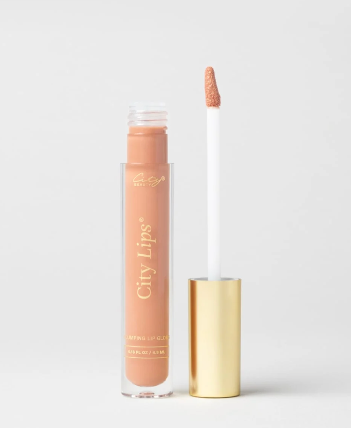 City Lips® - Plumping Lip Gloss - Nude - Opaque