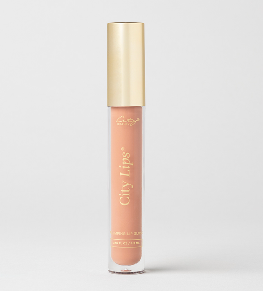 City Lips® - Plumping Lip Gloss - Nude - Opaque