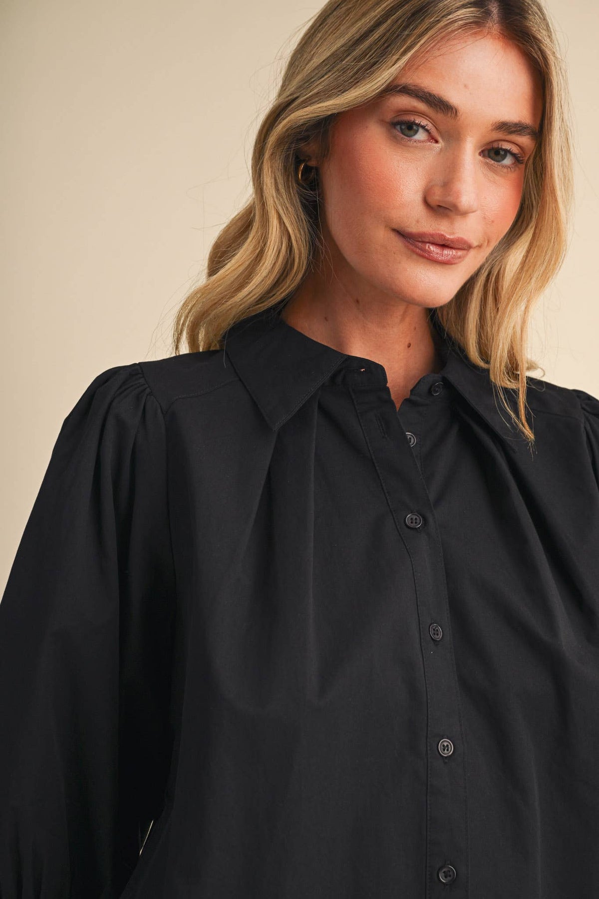The Berry Button Down Top