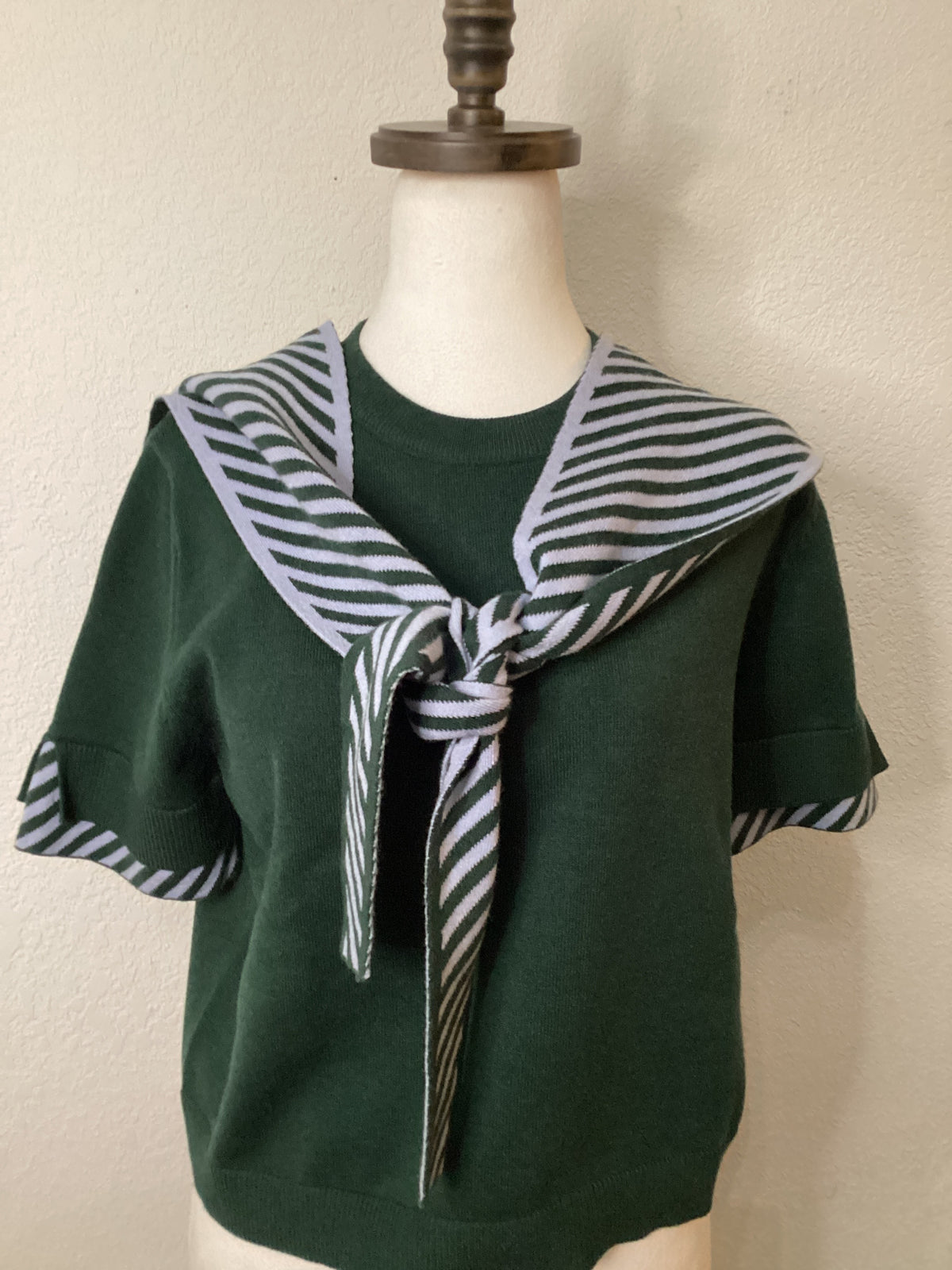 Poppy Preppy Sweater Green