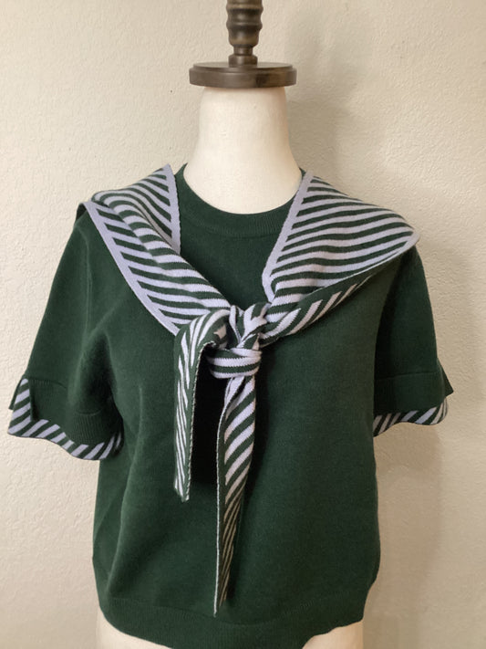 Poppy Preppy Sweater Green