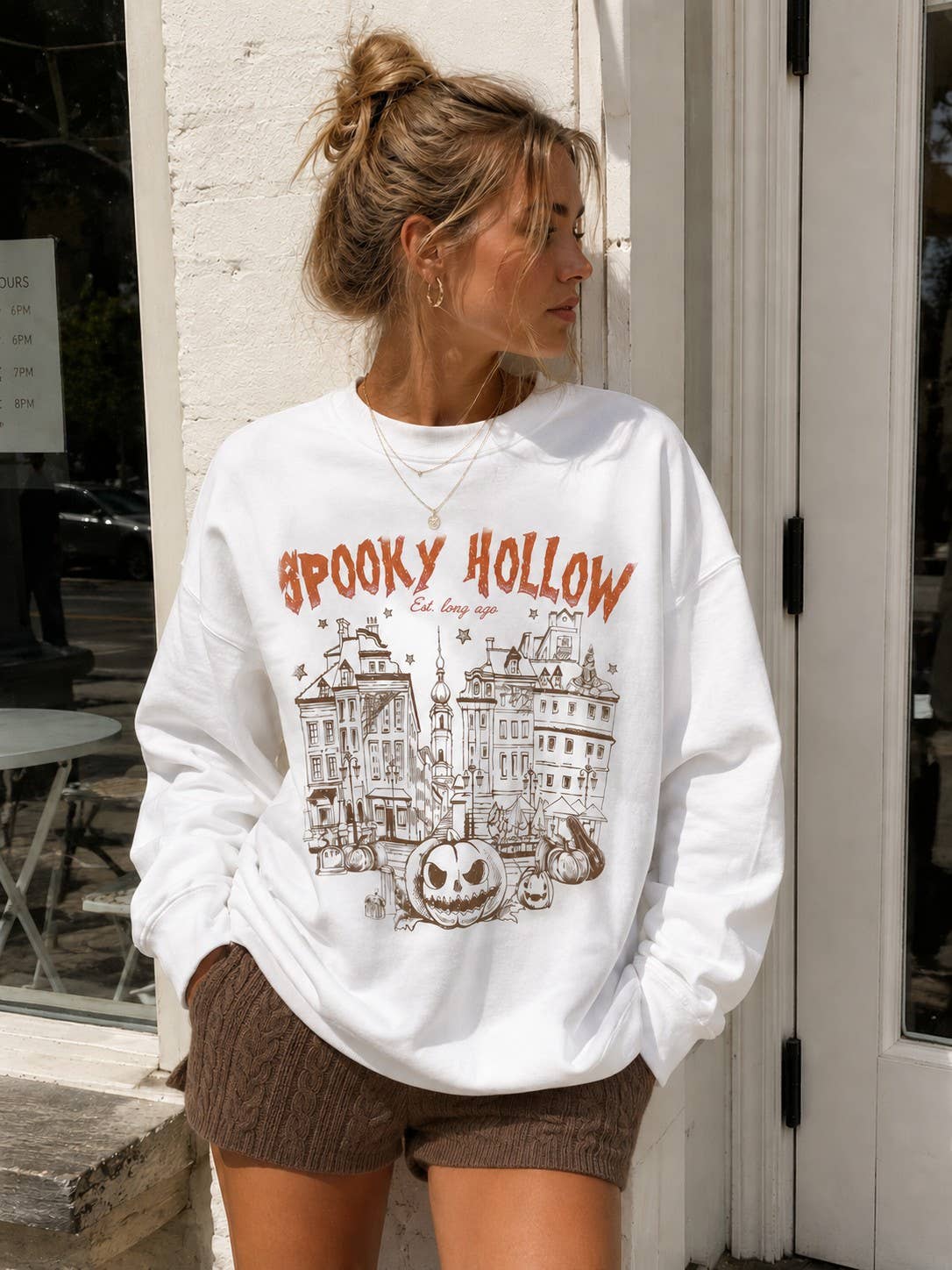 Spooky Hollow Halloween Sweatshirt