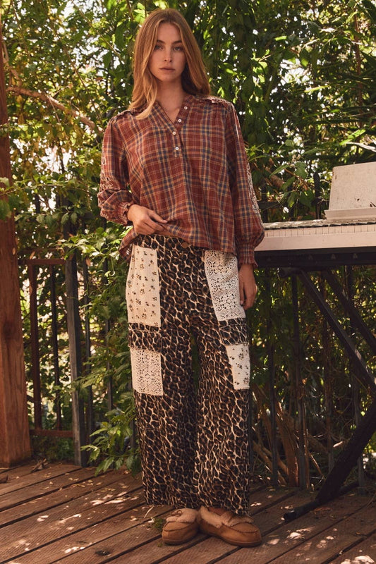 Leopard Bubble Pant