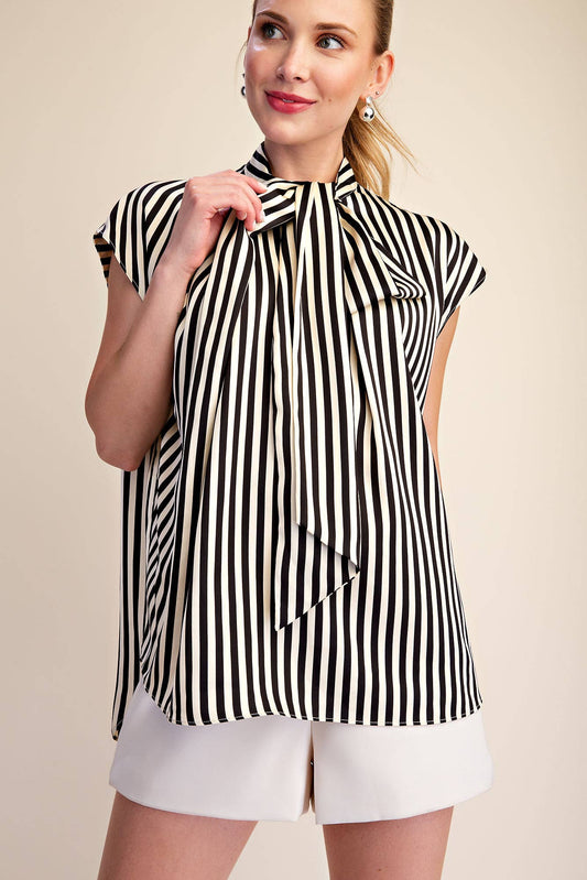 The Monroe Stripe Blouse