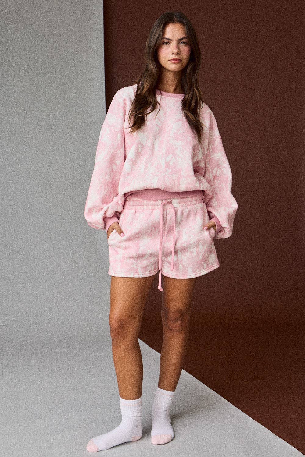 Woodland Camo Crewneck Set