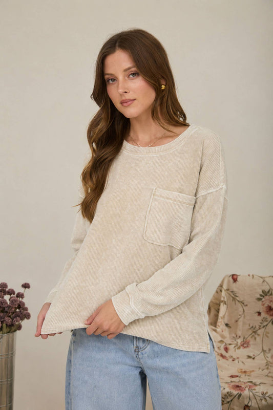 The Slow Sunday Rib Top