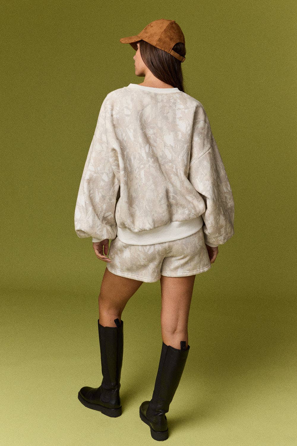 Woodland Camo Crewneck Set