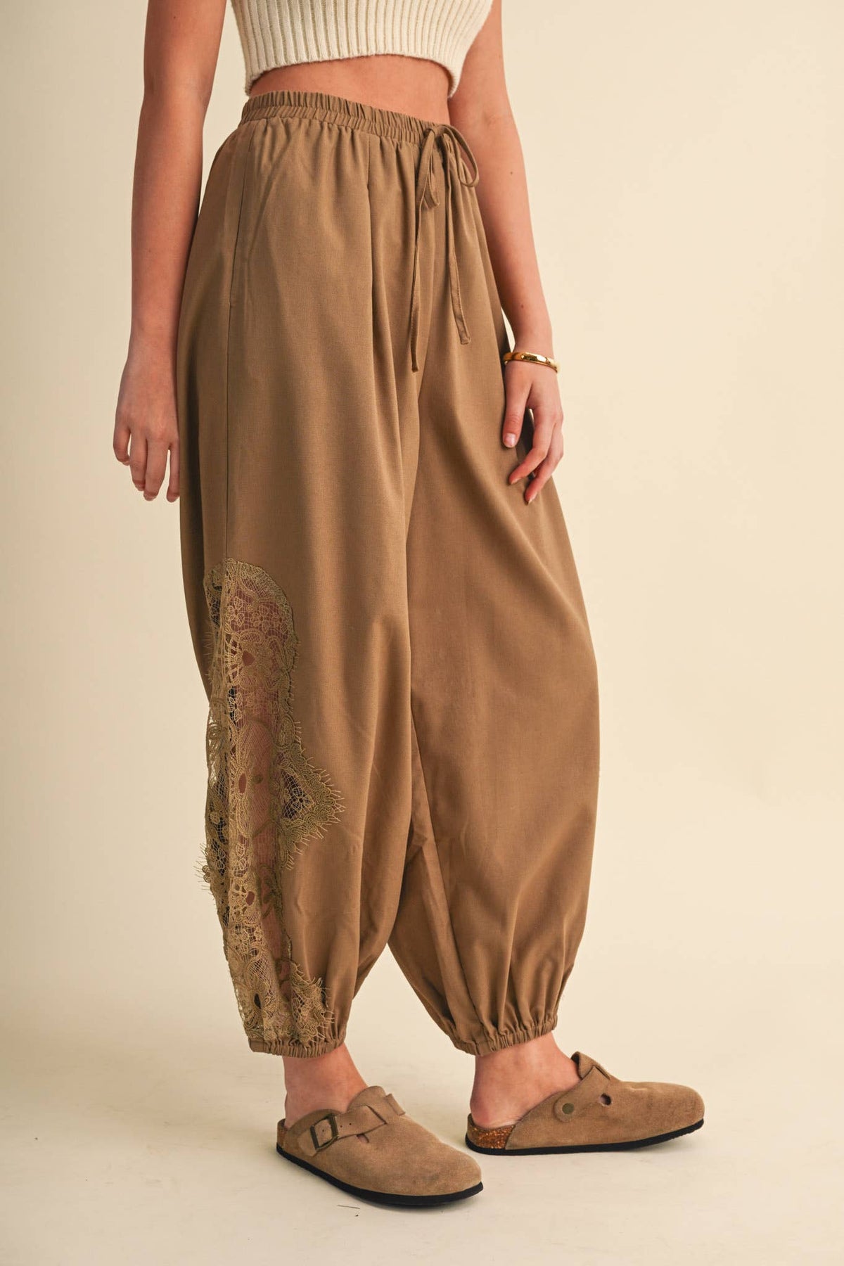 Lace Bubble Pant