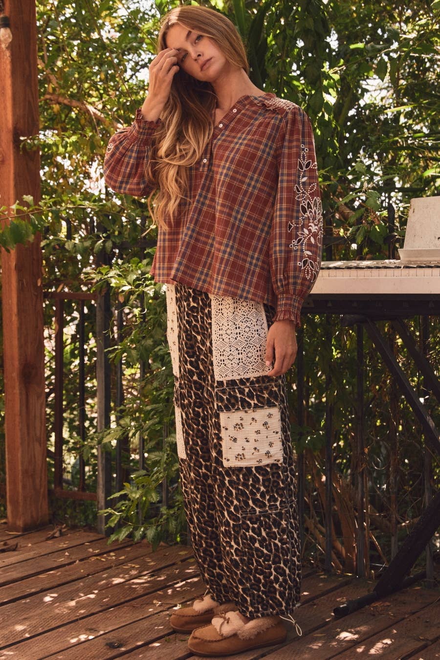 Leopard Bubble Pant