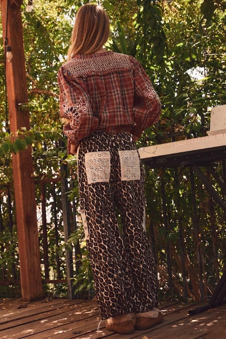 Leopard Bubble Pant