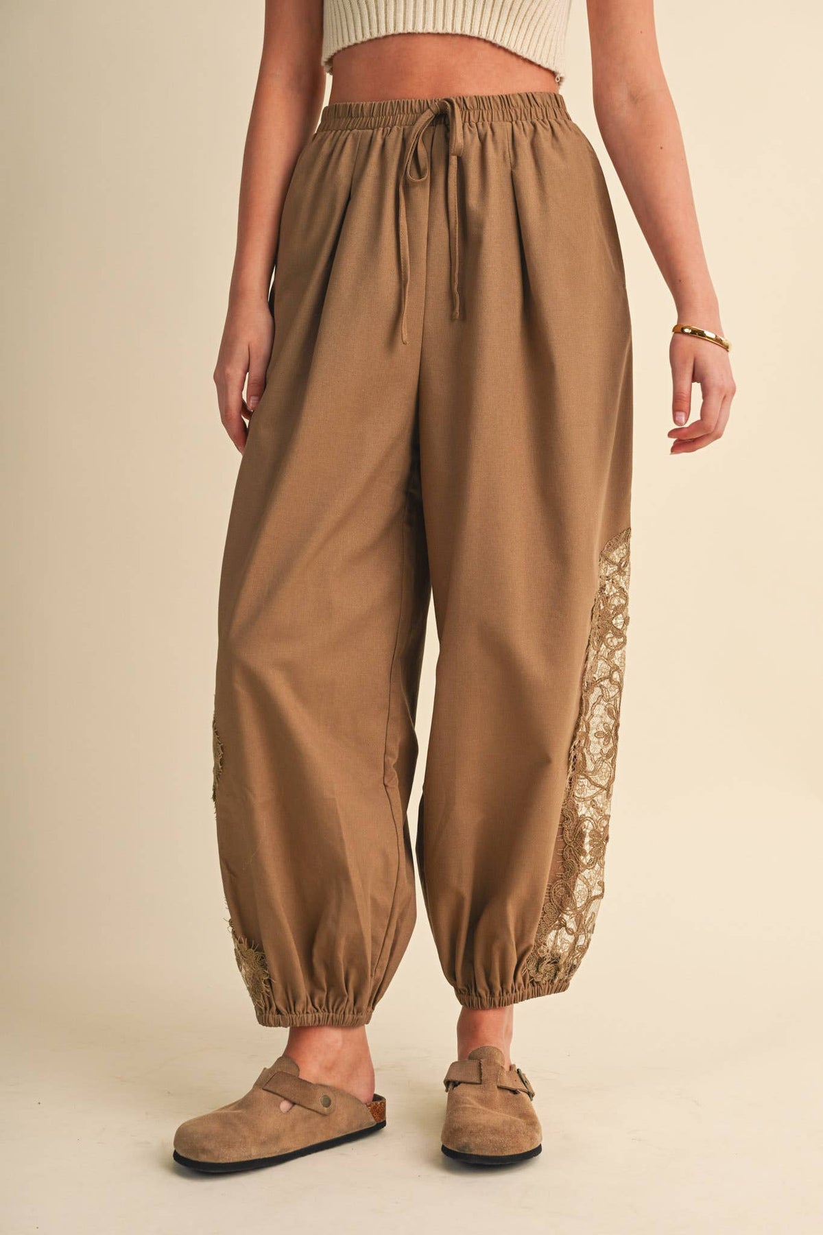 Lace Bubble Pant