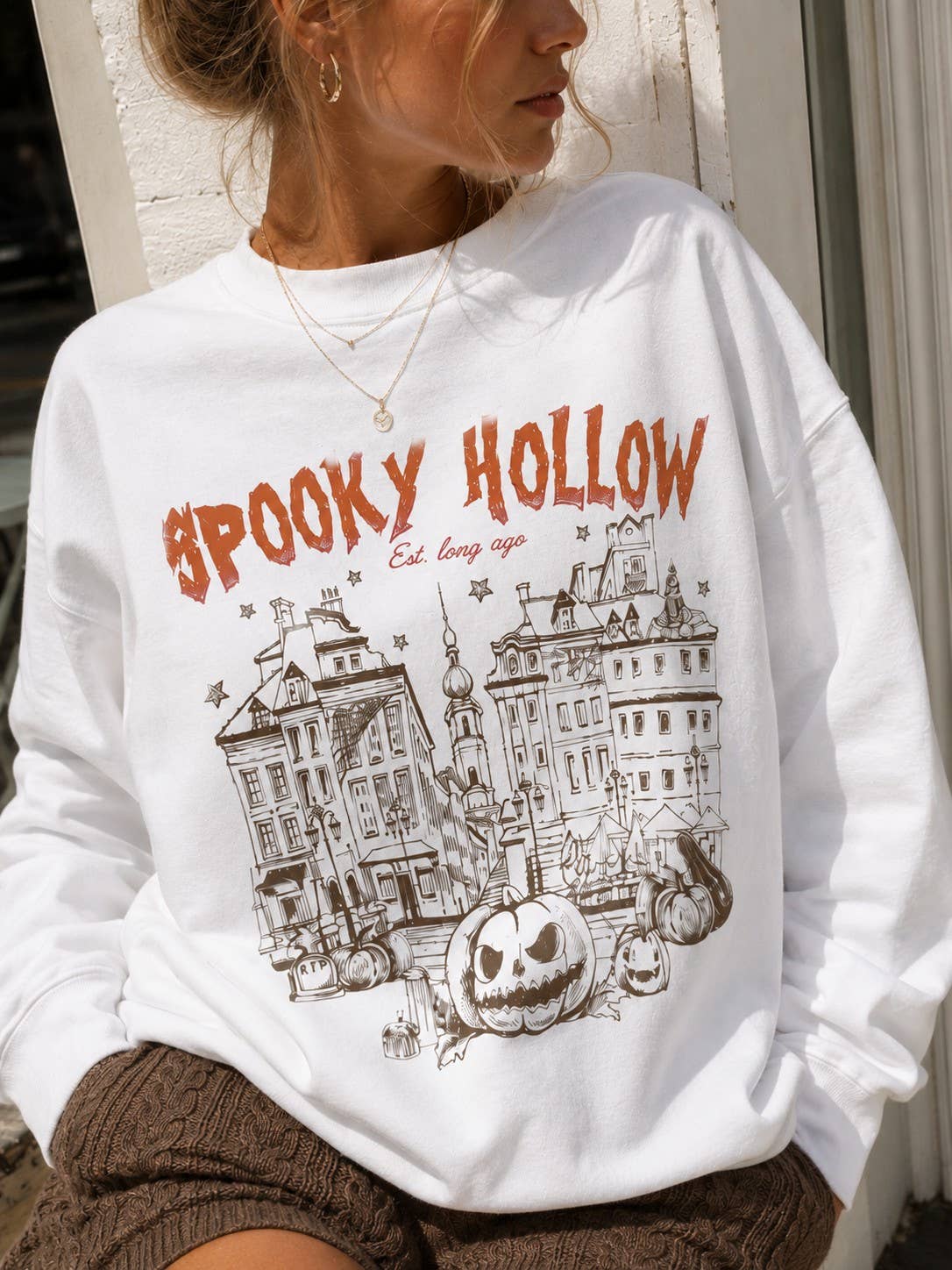 Spooky Hollow Halloween Sweatshirt