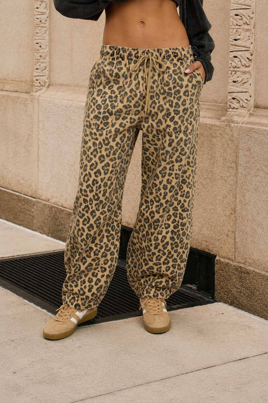 Laid Back Luxe Leopard Pant